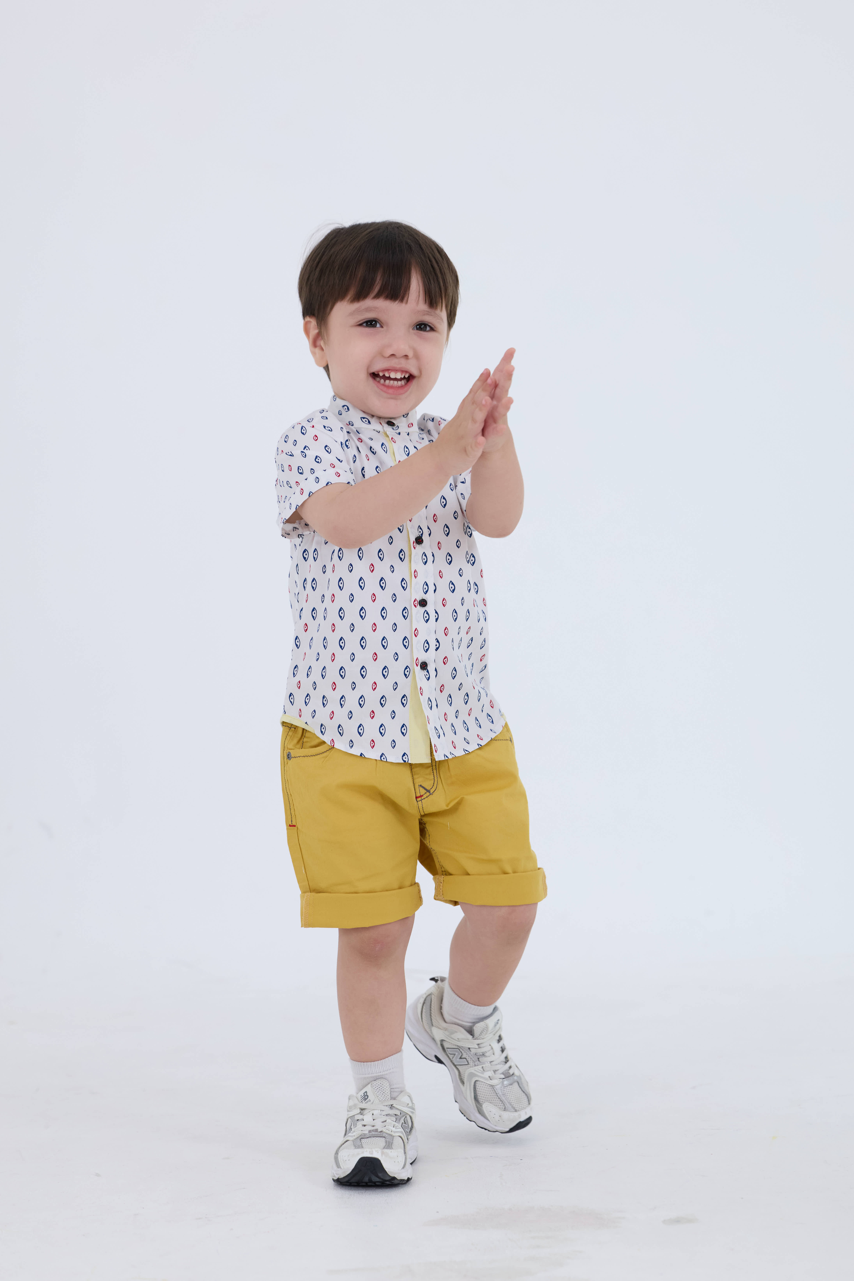 Short - Boys' Khaki Bermuda Shorts
