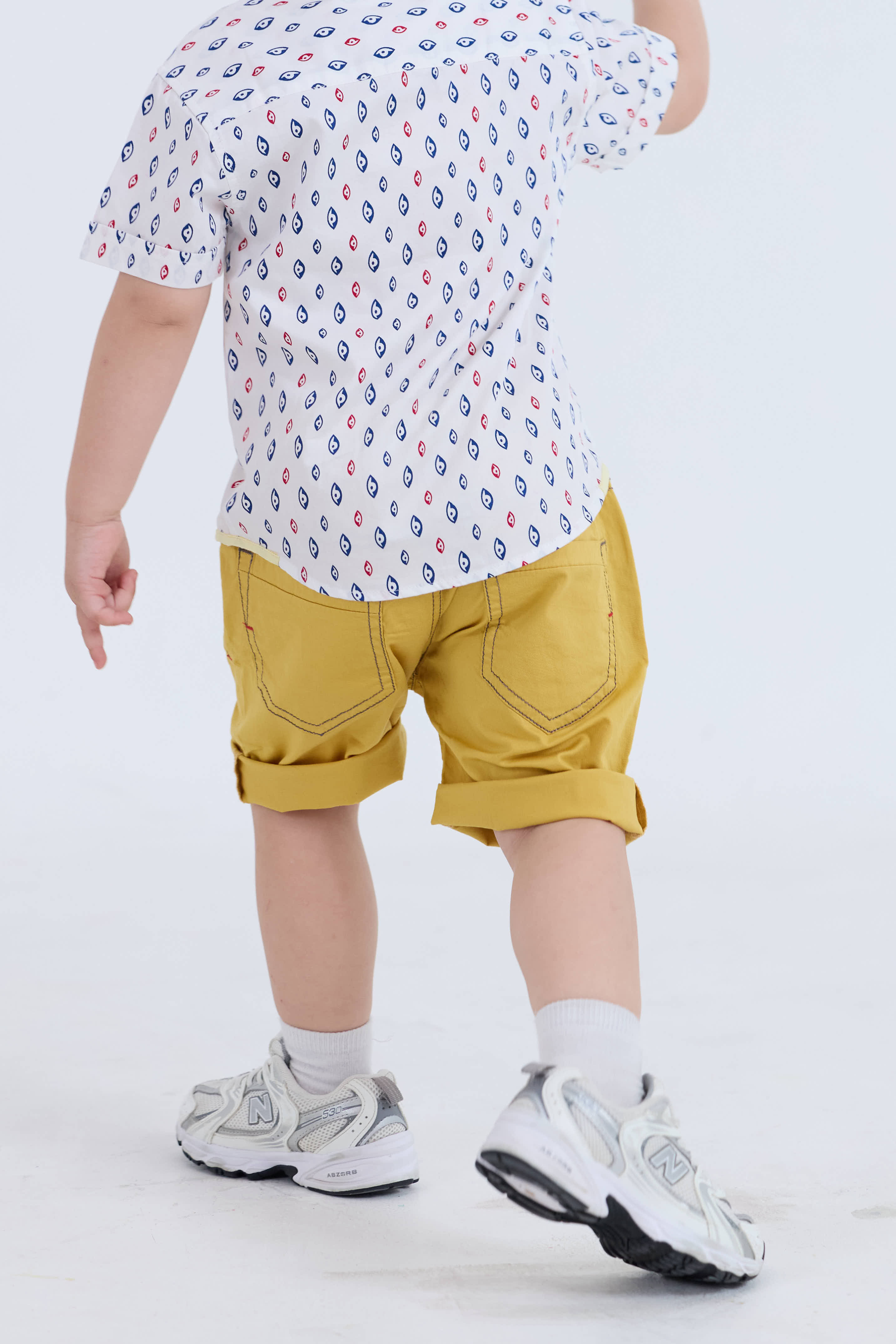 Short - Boys' Khaki Bermuda Shorts