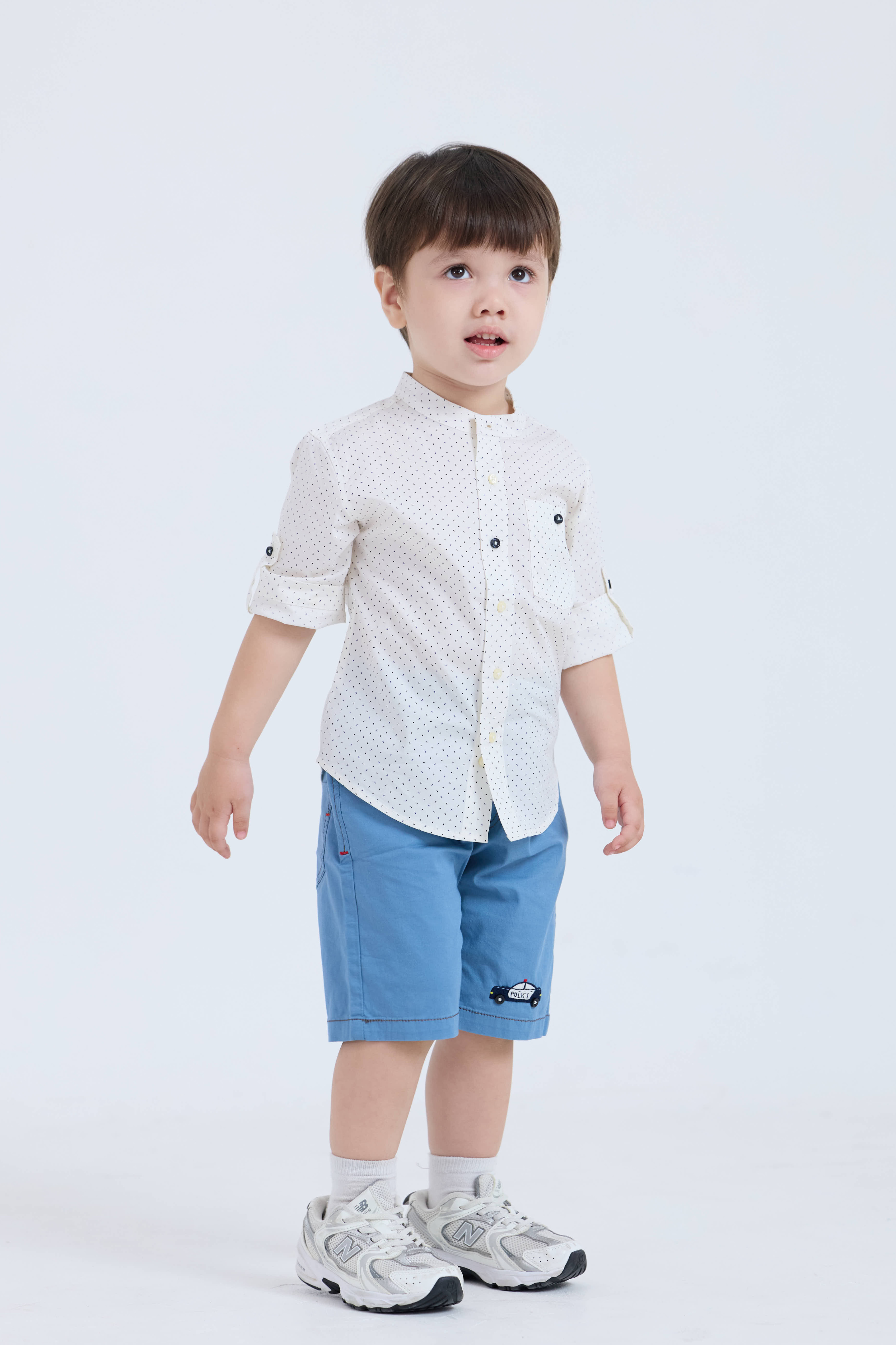 Short - Boys' Embroidered Shorts