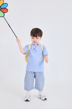 Shirt - Short Sleeve V-Neck 100% Linen Organic