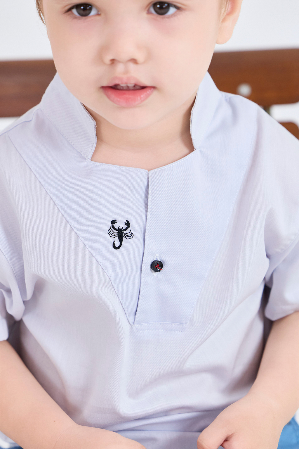 Shirt - Short Sleeve V-Neck 100% Linen Organic