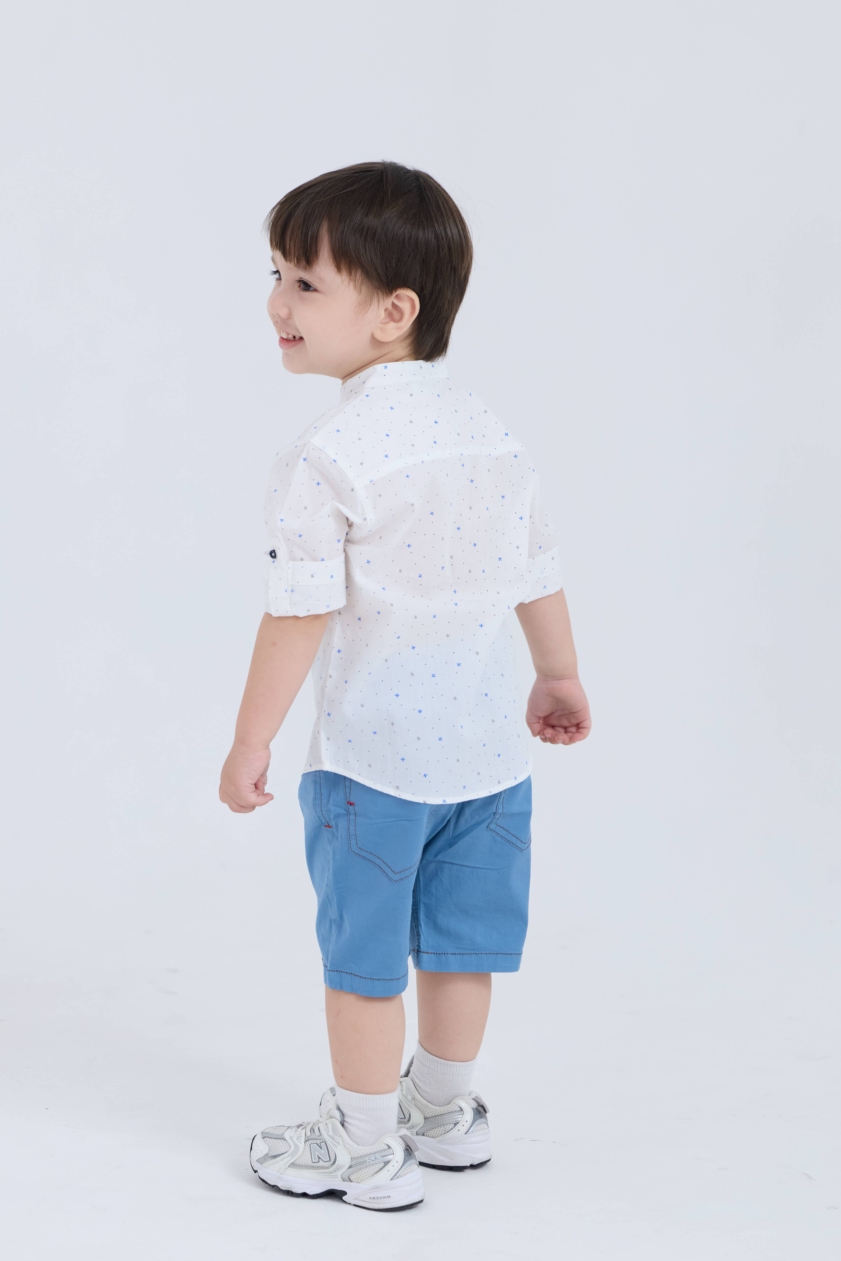 Short - Boys' Embroidered Shorts