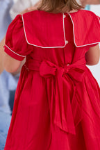 Baby Girl Sailor Hand Smocked Dress